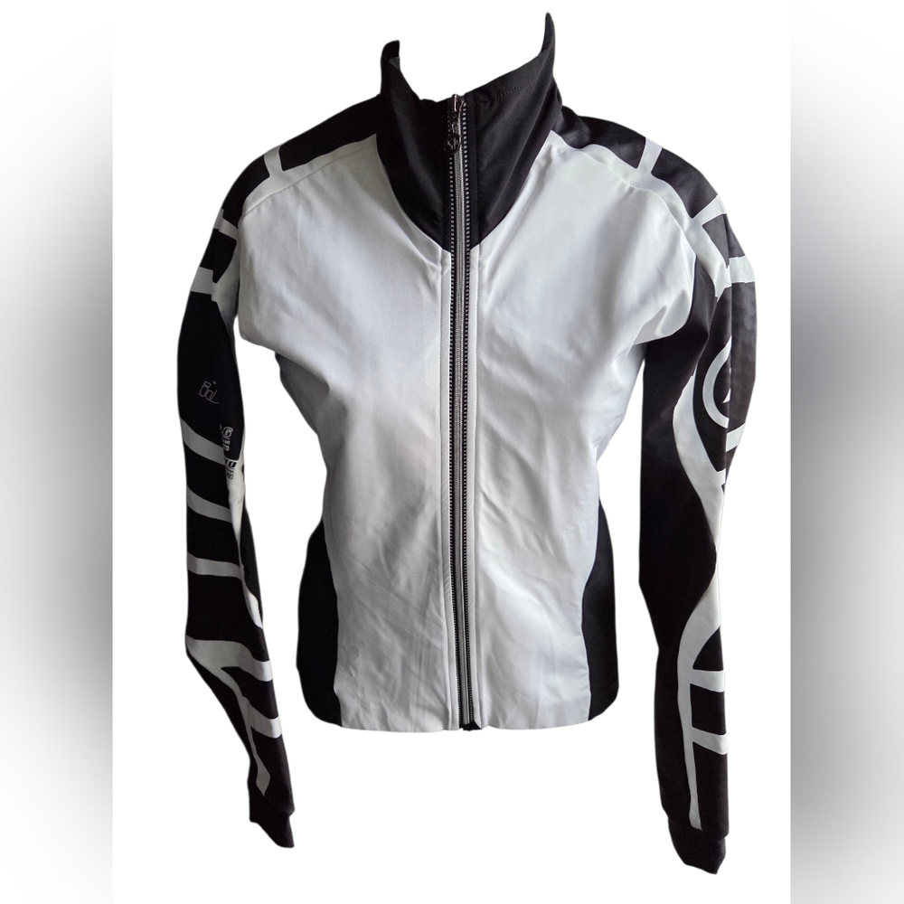 Assos iJ Bonka 6 White Black Cycling Winter Jacket Size S